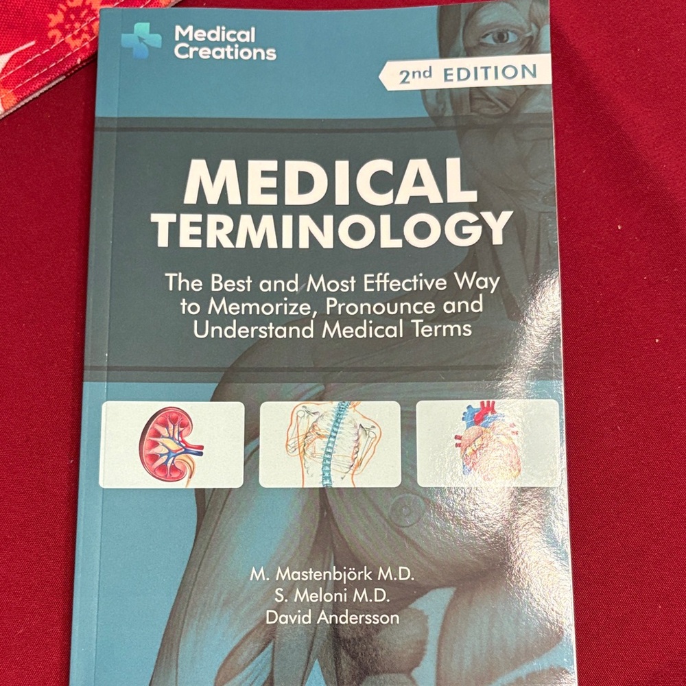 Medical Terminology Book - Blue Cover
